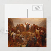 Zalm op de Mount Briefkaart (Voorkant / Achterkant)