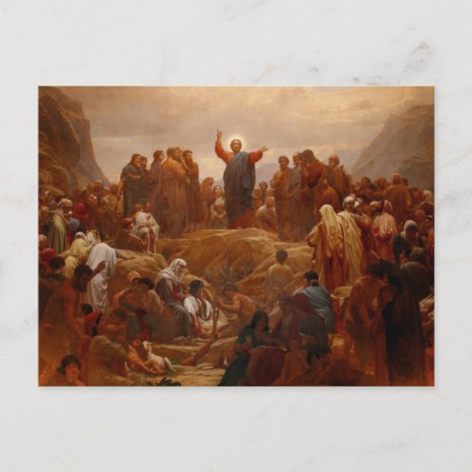 Zalm op de Mount Briefkaart (Voorkant)