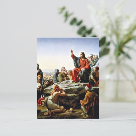 Zalm op de Mount Kaart (Staand voorkant)