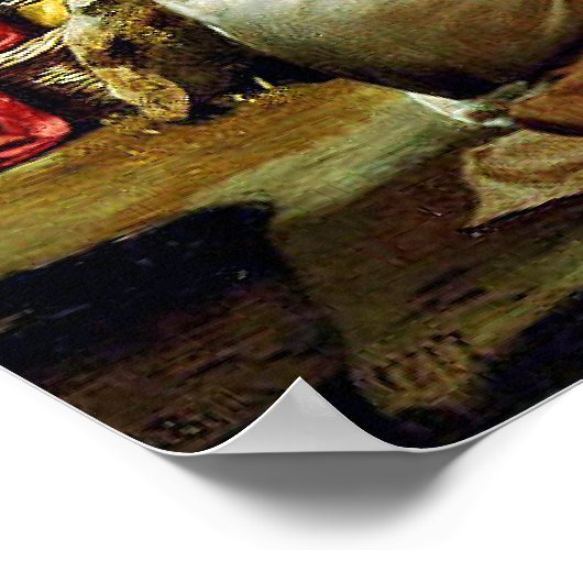 Zalm op de Mount Poster (Hoek)