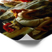 Zalm op de Mount Poster (Hoek)