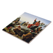 Zalm op de Mount Tegeltje (Zijkant)