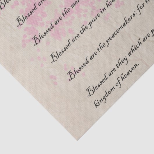 Zalm op het Mount Wildflower-document Tissuepapier (Detail)