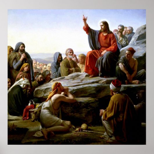 Zalm op het Poster Mount (Voorkant)