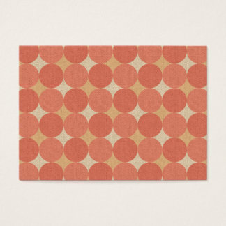 Zalm Poka Stippen Visitekaartjes