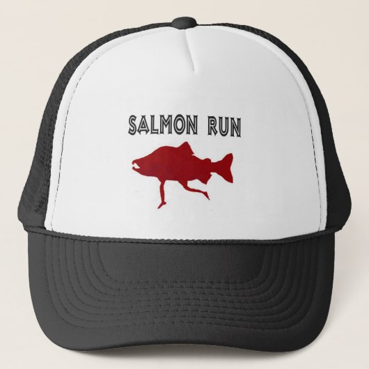 zalm Rood Trucker Pet (Voorkant)