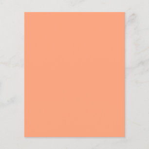Zalm Roze kleur achtergrond aanpasbaar Flyer