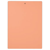Zalm Roze kleurenaccent aanpasbaar Klembord (Achterkant)