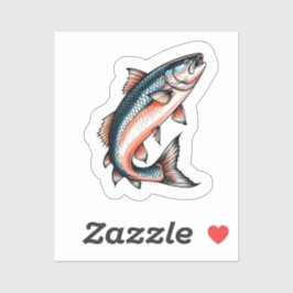 Zalm sticker