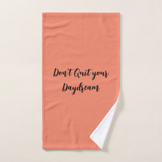 Zalm Stop niet met je Dagdroom Handdoek