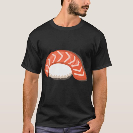 Zalm Sushi T-shirt (Voorkant)