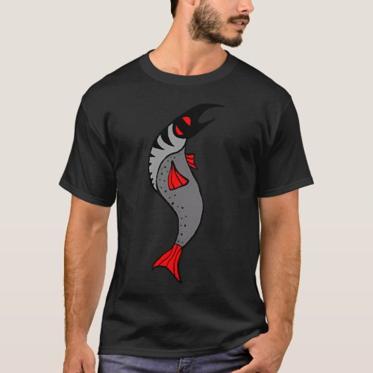 Zalm T-shirt (Voorkant)