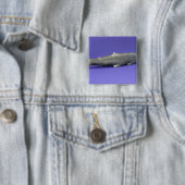 Zalm uit Cape Dorset Vierkante Button 5,1 Cm (In situ)