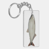 Zalm van de rivier sleutelhanger (Voorkant Links)