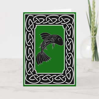 Zalm van Kennis - Wenskaart Kaart