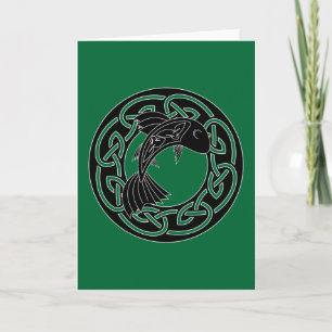 Zalm van Kennis - Wenskaart Kaart