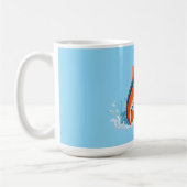 Zalm vis koffiemok (Links)