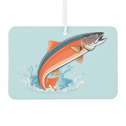 Zalm vis luchtverfrisser (Voorkant)
