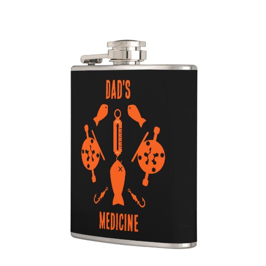 Zalm Vissen Alaska Heupfles (Links)