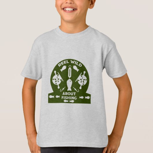 Zalm vissen Canada T-shirt (Voorkant)