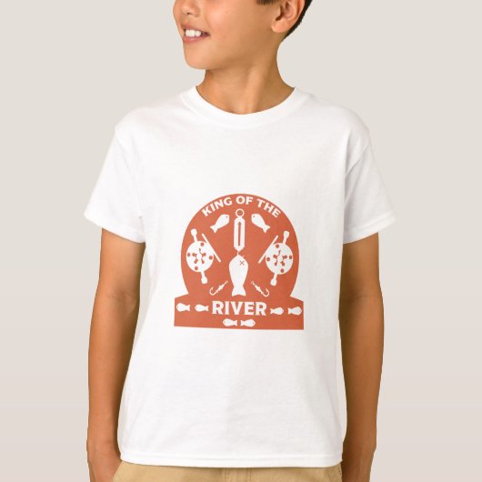 Zalm vissen Canada T-shirt (Voorkant)