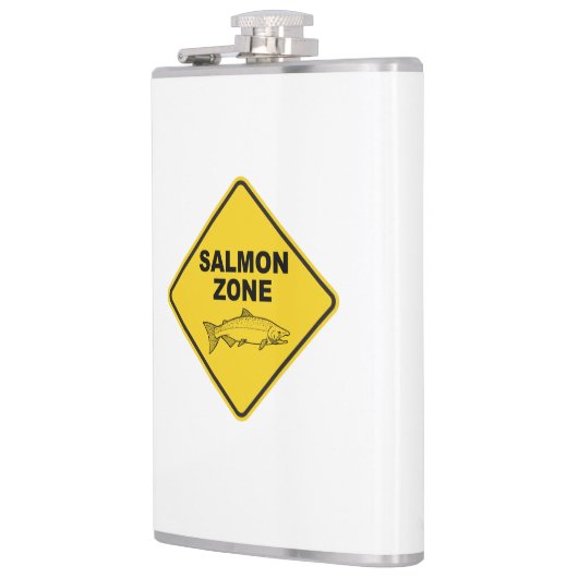 Zalm Vissen Zone Heupfles (Links)