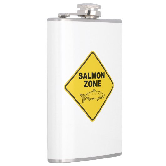 Zalm Vissen Zone Heupfles (Rechts)