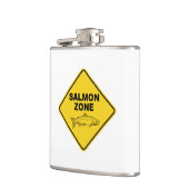 Zalm Vissen Zone Heupfles (Links)