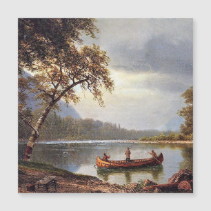 Zalm Vist op de Cascapediac Albert Bierstadt