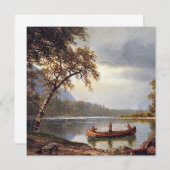 Zalm Vist op de Cascapediac Albert Bierstadt (Voorkant / Achterkant)