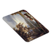 Zalm Vist op de Cascapediac Albert Bierstadt Magneet (Rechterzijde)