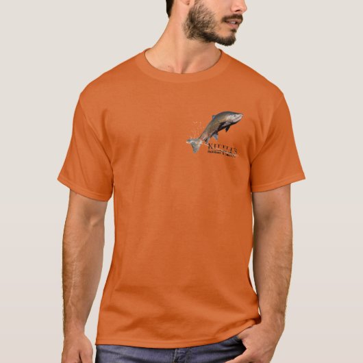 Zalm Vist T-shirt voor iedereen! (Voorkant)