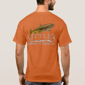 Zalm Vist T-shirt voor iedereen! (Achterkant)