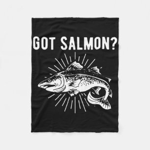 Zalm Zalm Vis Zalm Visser Fleece Deken