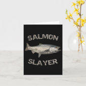 Zalm Zalmon Vissen zalm Kaart (Gele Bloem)