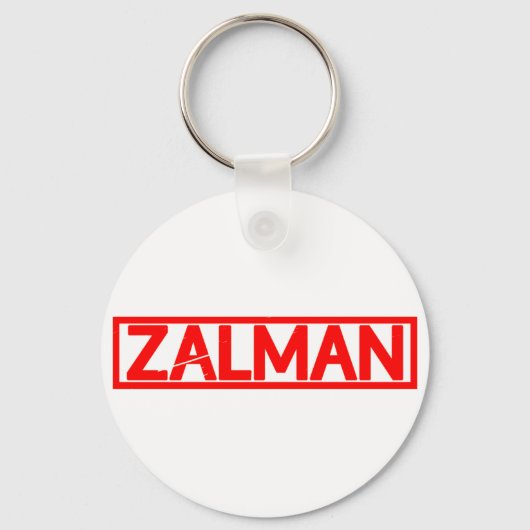 Zalman Stamp Sleutelhanger (Voorkant)