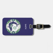 ZalmBagagelabel Bagagelabel (Voorkant horizontaal)