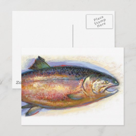 Zalmbriefkaart Briefkaart (Voorkant / Achterkant)