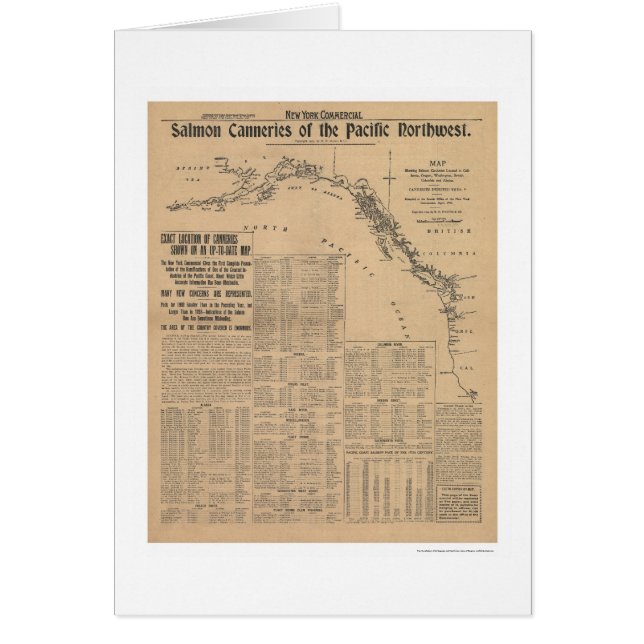 Zalmconserven van het noordwesten van de Stille Oc (Voorkant)