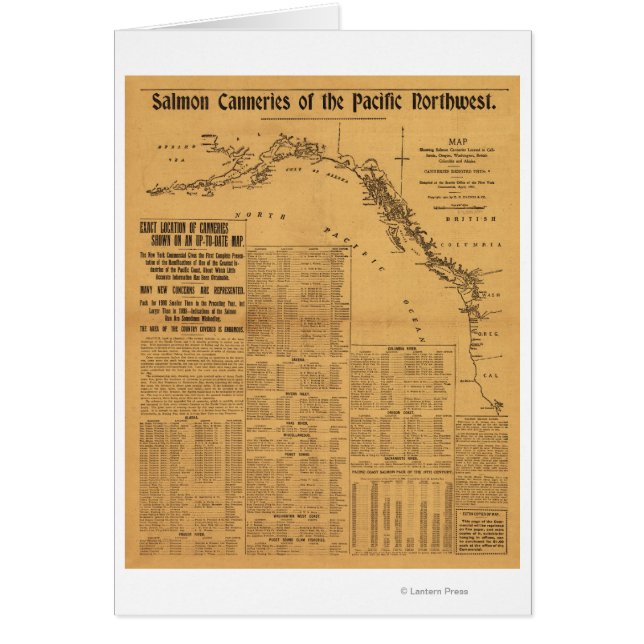Zalmconservenfabrieken van de Pacific Northwest Ma (Voorkant)