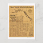 Zalmconservenfabrieken van de Pacific Northwest Ma Briefkaart (Voorkant)