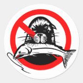 Zalmdief Sticker (Voorkant)