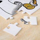 Zalmfamilie Crest Legpuzzel (Zijkant)