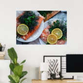 Zalmfeast Poster (Thuiskantoor)