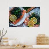 Zalmfeast Poster (Keuken)