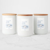 Zalmfilets Visproductetiket Voedselcontainer Etiket (Flessen)