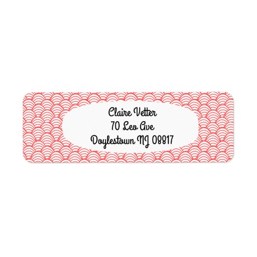 Zalmgolven Etiket (Voorkant)