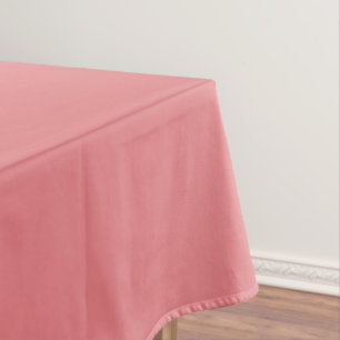 Zalmkleurige tablet tafelkleed