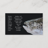 Zalmkop Visitekaartje (Achterkant)