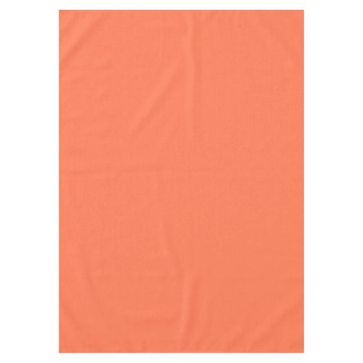 Zalmkoraalkleurdecor Tafelkleed (Voorkant)